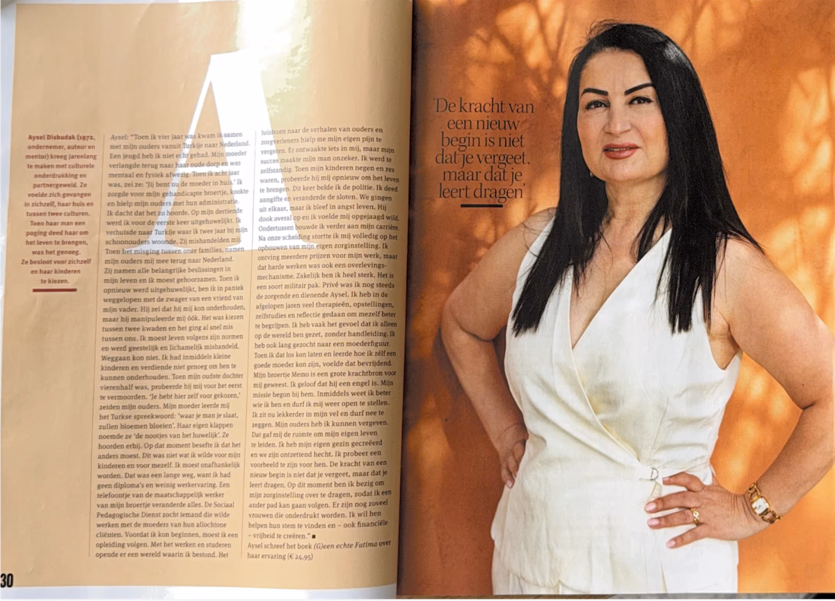 Interview met Aysel Disbudak in Zin Magazine